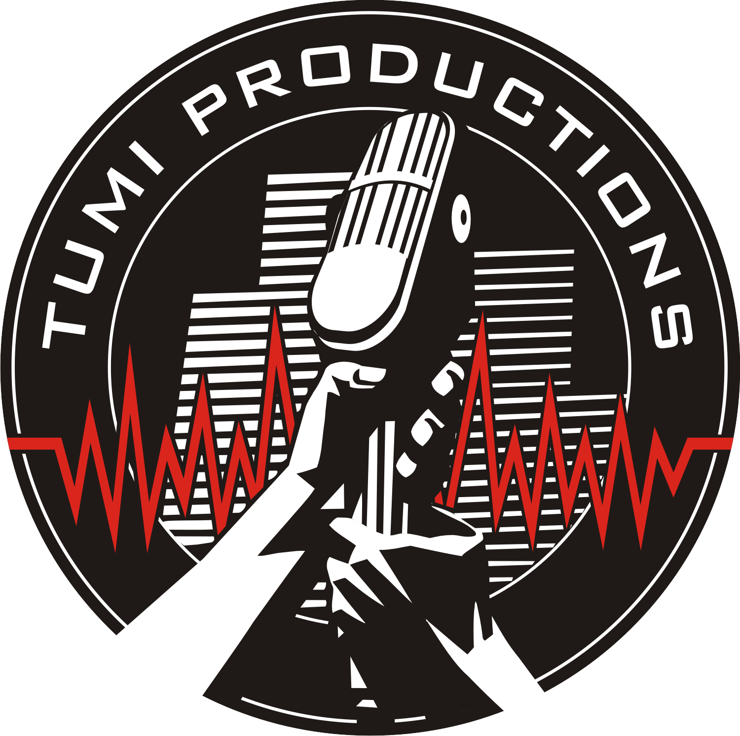 tumi productions with red wave